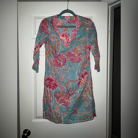 Lilly Pulitzer Dresses & Skirts - Lilly Pulitzer Jellies Be Jammin’ Beaded Tunic